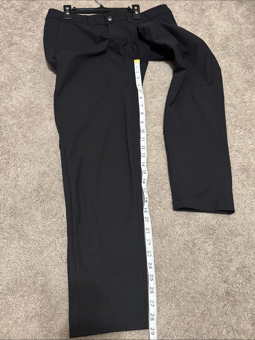 lululemon athletica Men's Black slacks - Picture 5 of 8